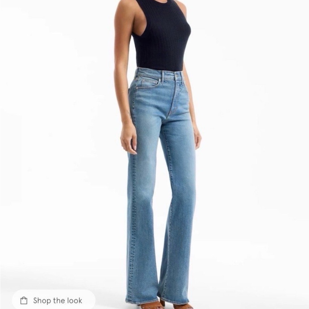 Veronica Beard Light Blue Flare Jeans